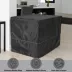 Midwest Homes for Pets QuietTime Polyester Crate Cover, Black image thumbnail 3