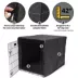 Midwest Homes for Pets QuietTime Polyester Crate Cover, Black image thumbnail 4