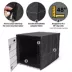Midwest Homes for Pets QuietTime Polyester Crate Cover, Black image thumbnail 3