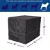 Midwest Homes for Pets QuietTime Polyester Crate Cover, Black image thumbnail 4