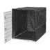 Midwest Homes for Pets QuietTime Polyester Crate Cover, Black image thumbnail 1