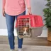 MidWest homes for Pets Spree™ Pet Carrier W/ Single Wire Door & Handle- Red image thumbnail 3