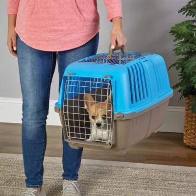 MidWest homes for Pets Spree™ Pet Carrier W/ Two Wire Doors & Handle, 24 Inch - Image 2
