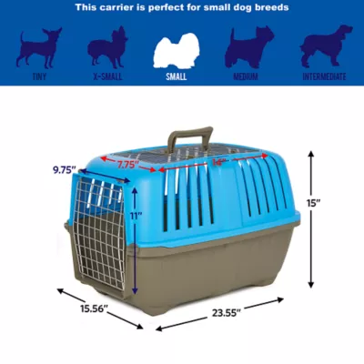 MidWest homes for Pets Spree™ Pet Carrier W/ Two Wire Doors & Handle, 24 Inch - Image 7