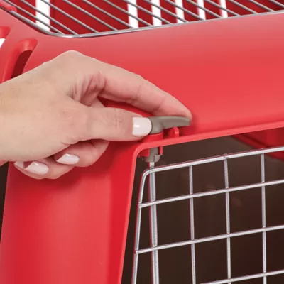 MidWest homes for Pets Spree™ Pet Carrier W/ Two Wire Doors & Handle, 24 Inch - Image 5