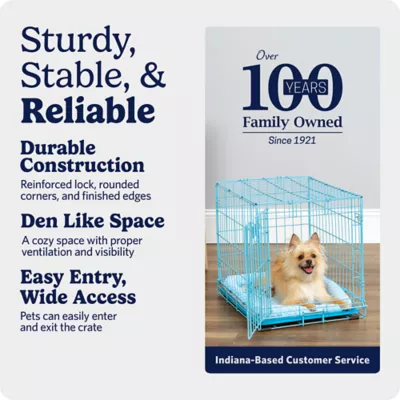 MidWest Homes for Pets iCrate Single Door Kennel For Dogs, 24.77" L X 17.49" W X 19.45" H - Image 6