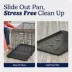 MidWest Homes for Pets Double-Door Wire iCrate, Collapsible, Removable Plastic Pan Included image thumbnail 7