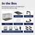 MidWest Homes for Pets Double-Door Wire iCrate, Collapsible, Removable Plastic Pan Included image thumbnail 8