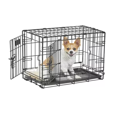 MidWest Homes for Pets LifeStages Double Door Fold & Carry Crate for Dogs - Image 1