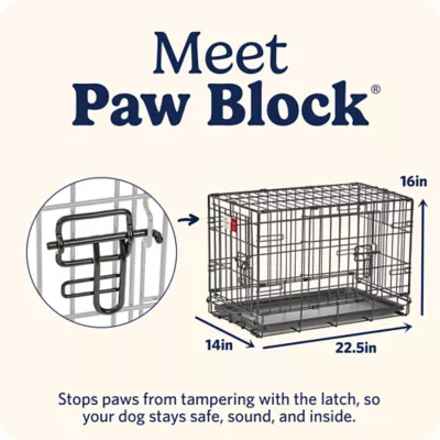 MidWest Homes for Pets LifeStages Double Door Fold & Carry Crate for Dogs - Image 4