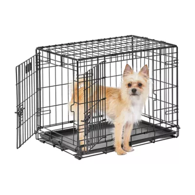 MidWest Homes for Pets LifeStages Double Door Fold & Carry Crate for Dogs - Image 1