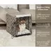 MidWest Homes for Pets QuietTime Defender Covella Crate Cover, Brown image thumbnail 3
