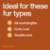 Fiskars Pet Detailing Scissors For Cat & Dog Grooming, Trim Delicate Areas Like Ears, Eyes, & Paws image thumbnail 5