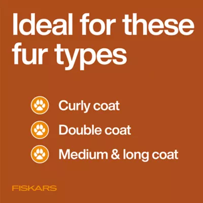 Fiskars Trimming Scissors for Dogs & Cats W/ Stainless Steel Blades & SoftGrip Handle - Image 5