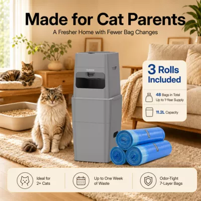 Neakasa PooGaurd Pus Pet Waste Disposal System, Includes Disposable Sytsem & 3 Refill Bags - Image 3