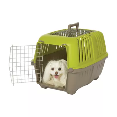 MidWest homes for Pets Spree™ Pet Carrier W/ Two Wire Doors & Handle, 24 Inch - Image 1