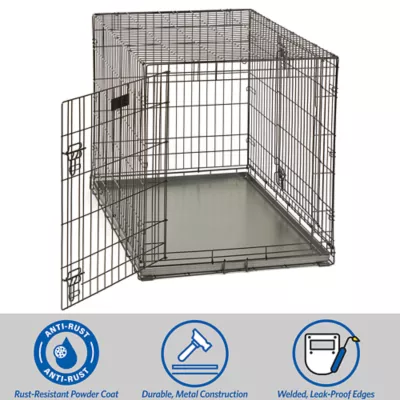 MidWest Homes for Pets Powder Coated Steel Crate Pan for Dogs - Image 2