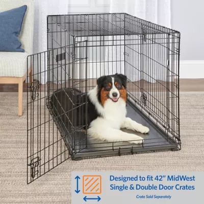 MidWest Homes for Pets Powder Coated Steel Crate Pan for Dogs - Image 3