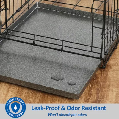 MidWest Homes for Pets Powder Coated Steel Crate Pan for Dogs - Image 5