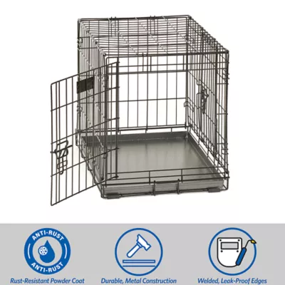 MidWest Homes for Pets Powder Coated Steel Crate Pan for Dogs - Image 2