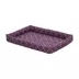 Midwest® QuietTime Ashton Bolster Bed For Pets, Machine Washable & Dryable, Purple image thumbnail 1