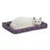Midwest® QuietTime Ashton Bolster Bed For Pets, Machine Washable & Dryable, Purple image thumbnail 2
