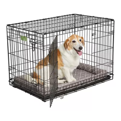 Midwest® QuietTime Ashton Bolster Bed For Pets, Machine Washable & Dryable, Gray - Image 3