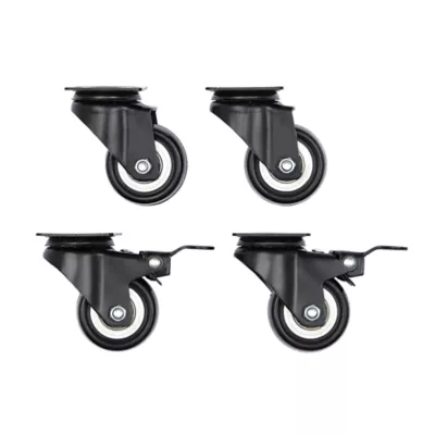 MidWest Homes for Pets Skudo Travel Carrier Caster Wheels, Compatible W/ 27, 32 & 36 Inch Carriers - Image 1