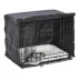 MidWest Homes for Pets Double Door iCrate Starter Kit Bundle W/ Crate, Bed, 2 Bowls & Cover image thumbnail 3