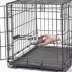 MidWest Homes for Pets Double Door iCrate Starter Kit Bundle W/ Crate, Bed, 2 Bowls & Cover image thumbnail 5