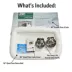 MidWest Homes for Pets Double Door iCrate Starter Kit Bundle W/ Crate, Bed, 2 Bowls & Cover image thumbnail 3