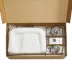 MidWest Homes for Pets Double Door iCrate Starter Kit Bundle W/ Crate, Bed, 2 Bowls & Cover image thumbnail 2