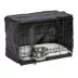 MidWest Homes for Pets Double Door iCrate Starter Kit Bundle W/ Crate, Bed, 2 Bowls & Cover image thumbnail 2