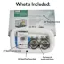 MidWest Homes for Pets Double Door iCrate Starter Kit Bundle W/ Crate, Bed, 2 Bowls & Cover image thumbnail 4