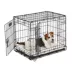 MidWest Homes for Pets Double Door iCrate Starter Kit Bundle W/ Crate, Bed, 2 Bowls & Cover image thumbnail 5