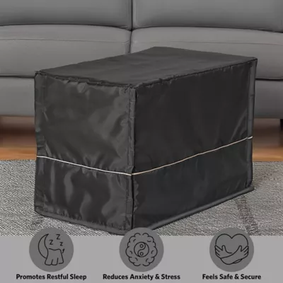 MidWest Homes for Pets Double Door iCrate Starter Kit Bundle W/ Crate, Bed, 2 Bowls & Cover - Image 8
