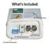 MidWest Homes for Pets Double Door iCrate Starter Kit Bundle W/ Crate, Bed, 2 Bowls & Cover image thumbnail 4