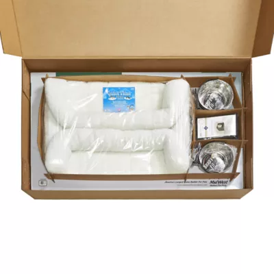 MidWest Homes for Pets Double Door iCrate Starter Kit Bundle W/ Crate, Bed, 2 Bowls & Cover - Image 2