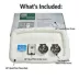 MidWest Homes for Pets Double Door iCrate Starter Kit Bundle W/ Crate, Bed, 2 Bowls & Cover image thumbnail 4