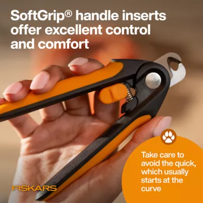 Fiskars Large Nail Clipper For Pets W/ Semi-Circular Blade Design, Suitable for Medium to Large Dogs - Image 5