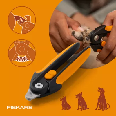 Fiskars Large Nail Clipper For Pets W/ Semi-Circular Blade Design, Suitable for Medium to Large Dogs - Image 9