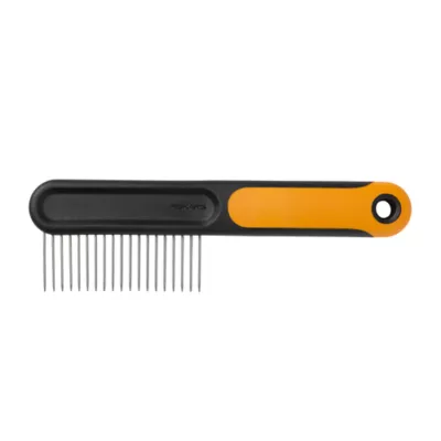 Fiskars Wide-Tooth Steel Comb For Pets, Suitable For Straight, Curly or Double Coat Fur - Image 3