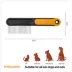 Fiskars Wide-Tooth Steel Comb For Pets, Suitable For Straight, Curly or Double Coat Fur image thumbnail 4