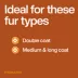 Fiskars Dematting Rake For Cats & Dogs W/ SoftGrip Handle For Gentle Grooming & Deshedding image thumbnail 4