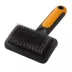 Fiskars Slicker Wire Brush W/ Non-Slip SoftGrip Handle, Curved Head & Rounded Bristles image thumbnail 2