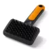 Fiskars Silicone Massage Brush For Dogs & Cats, Gently Deshed, Soothe & Calm, 6.5 Inch Brush image thumbnail 2