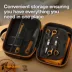 Fiskars Grooming Tool Storage Bag W/ Built-In Handle, Interior Elastic Straps & Double Zipper image thumbnail 6