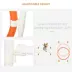 PawHut 5Pcs Dog Agility Training Equipment with Tunnels, Adjustable Jump Ring, Jumper, Weave Poles image thumbnail 5