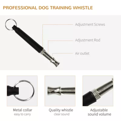 PawHut 5Pcs Dog Agility Training Equipment with Tunnels, Adjustable Jump Ring, Jumper, Weave Poles - Image 7