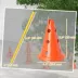 PawHut Dog Agility Hurdle Cone Set, Adjustable Obstacle Course Equipment with 8 Cones & 8 Poles image thumbnail 3